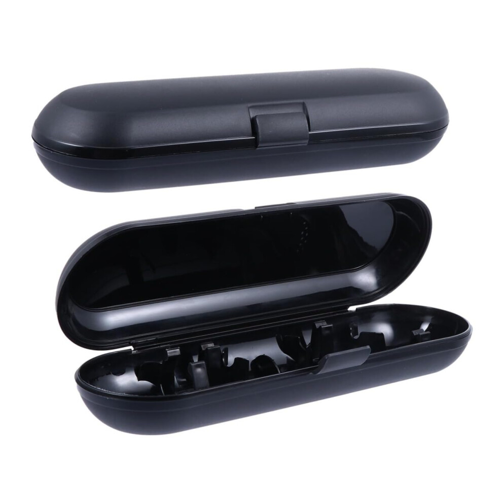 Electric Toothbrush Travel Case with Frosted Cover, Durable Holder for Electric and Manual Brushes
