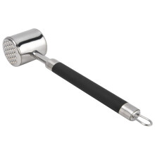 Meat Tenderizer Stainless Steel Pork Chop and Steak Hammer for Quick Tenderizing and Versatile Cooking