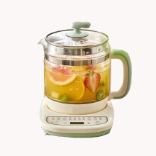 Electric Kettle 1.5L Glass Teapot with Smart Temperature Control, 12H Heat Preservation