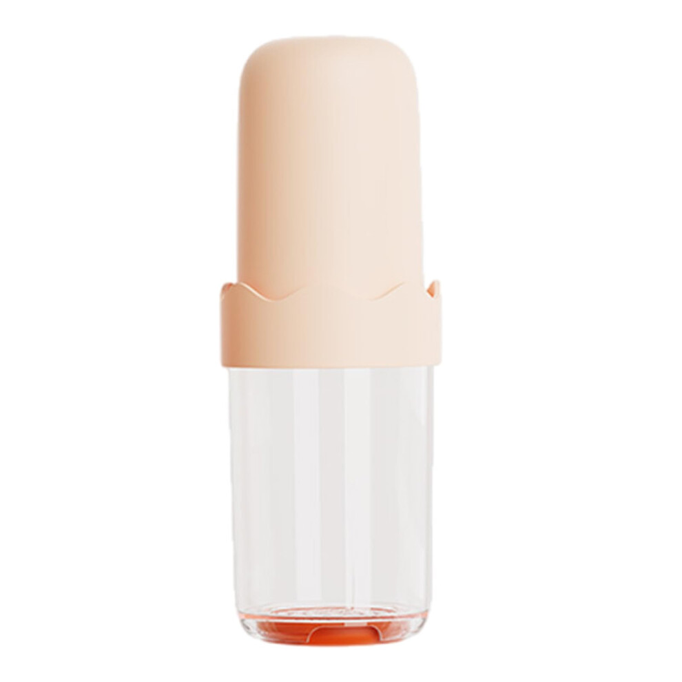 Travel Toothbrush Holder with Detachable Double Cups, Leakproof Case for Camping and School