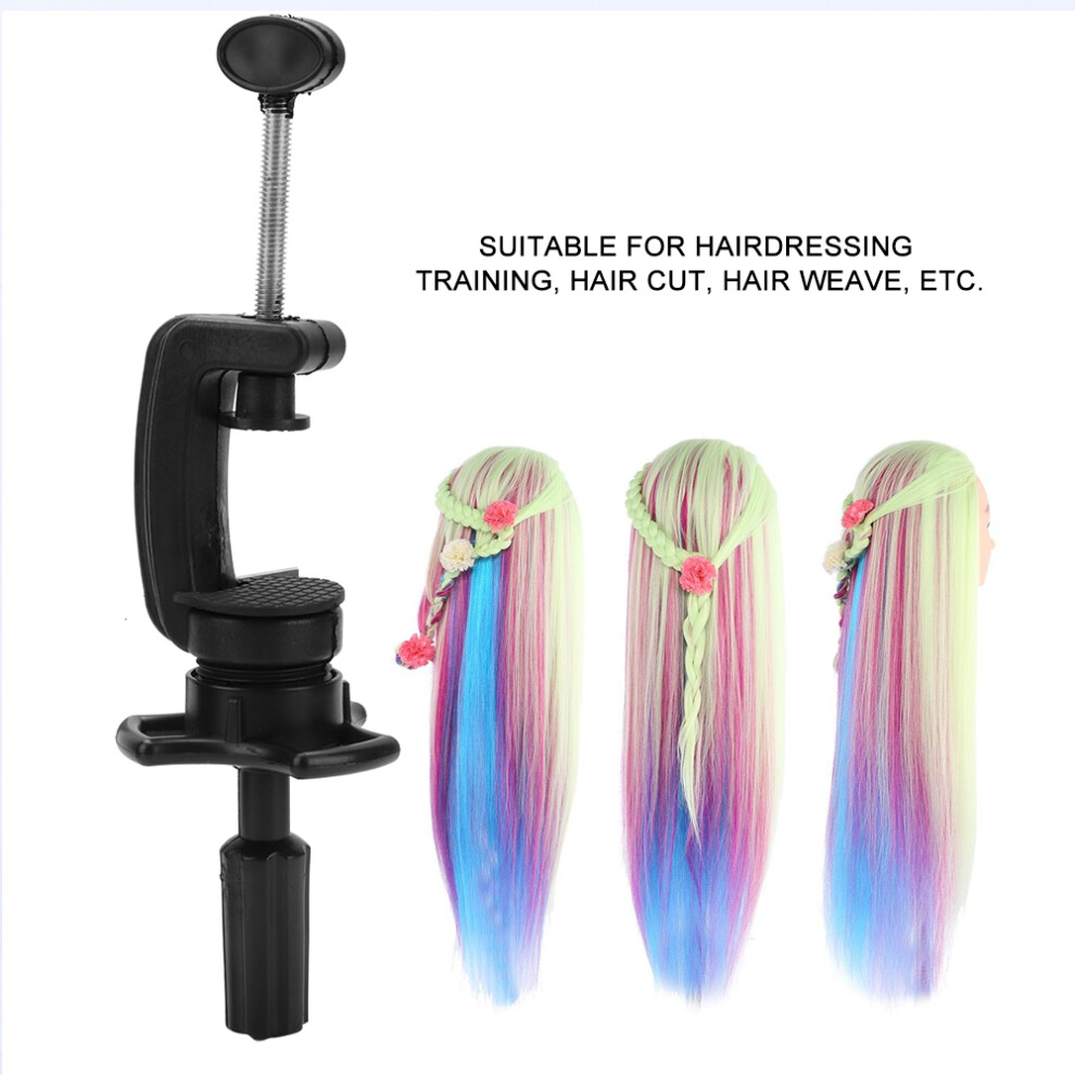 Professional Hairdressing Mannequin Head Stand for Wig Practice Polished Finish