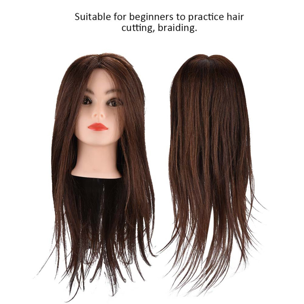 Unisex Hairdressing Dummy Head With Bright Hair Colors For Practice And Styling
