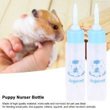 2 Stück 30 ml Hamster- und Kleintier-Nachfüllwasserflasche Himmelblau