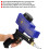 Portable Gravity Sandblaster Gun Blue Pneumatic Rust Remover Anti-Rust Tool 7