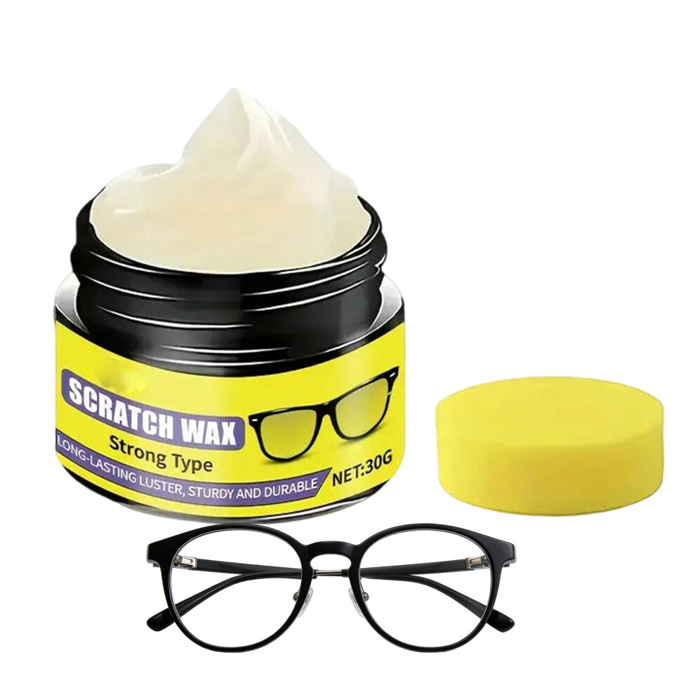 Eyeglass Scratch Remover 30g Lens  Paste with Protective Coating for Glasses and Sunglasses