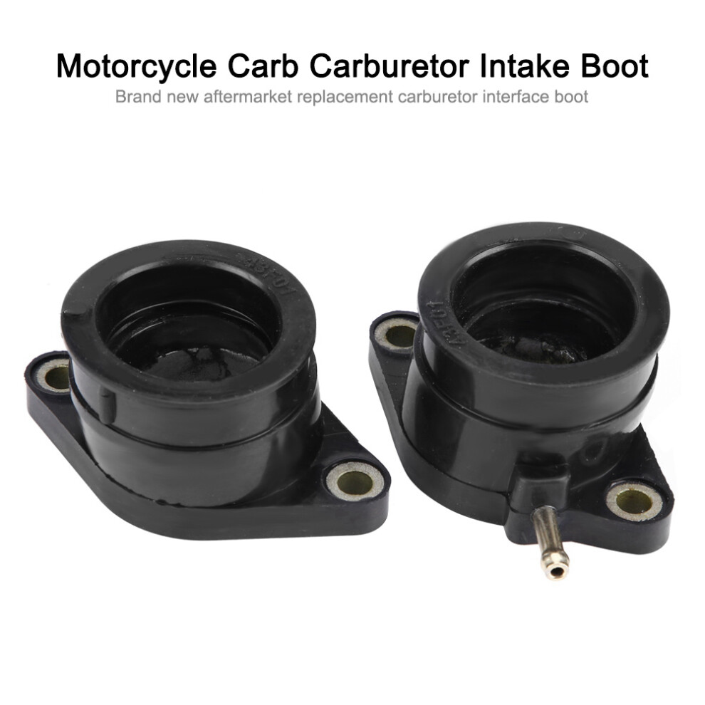 Carburetor Intake Boot For Xt600 84-89 Tt600n 1985 Flexible Rubber Secure Fit 8481382869416