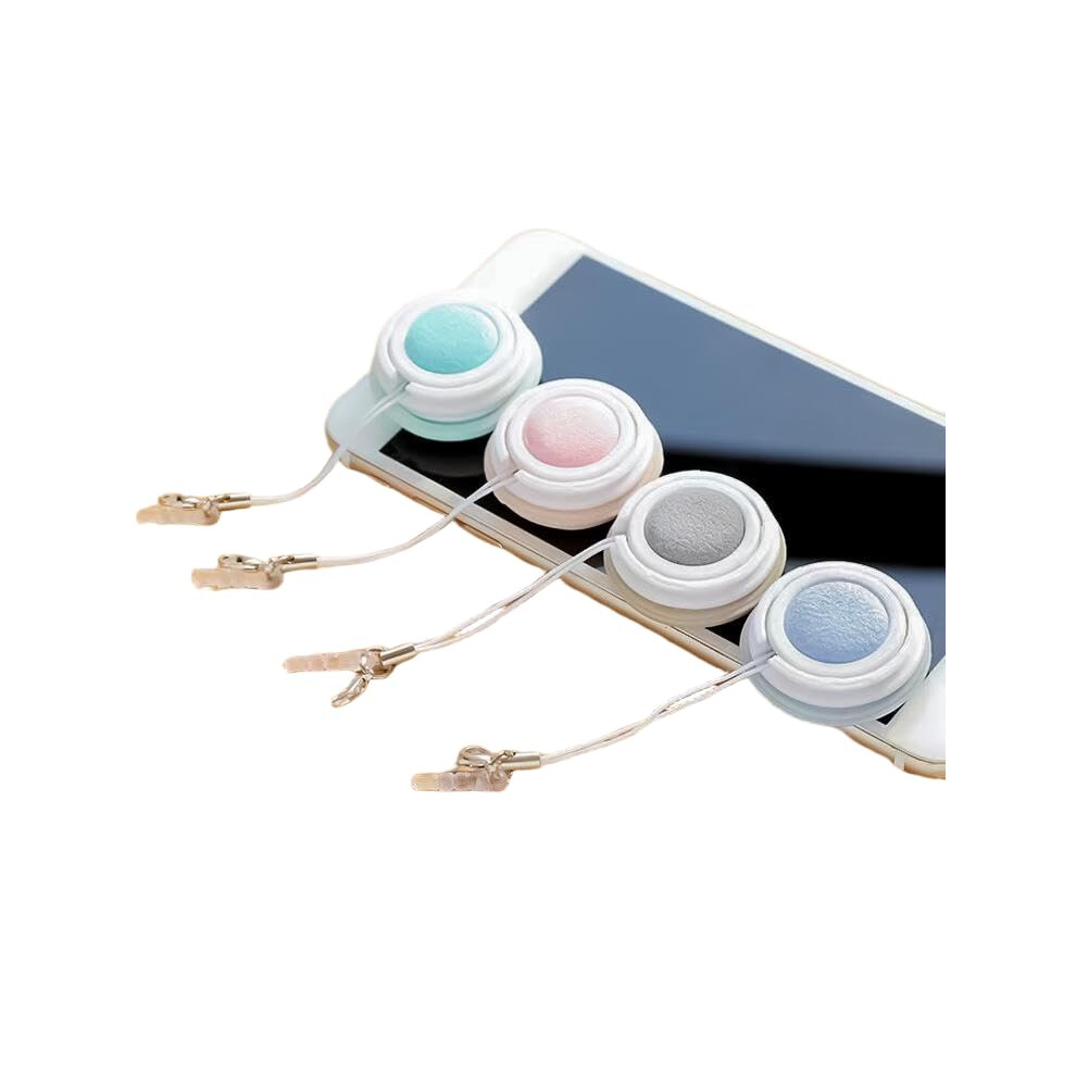 Macaron Screen Cleaner with Microfiber Cloth for Phone, Glasses, Camera Lens, 8pcs Set