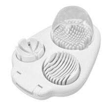 Egg Slicer for Hard Boiled Eggs Stainless Steel Cutter 3 Slice Modes Multi Dicer for Fruits