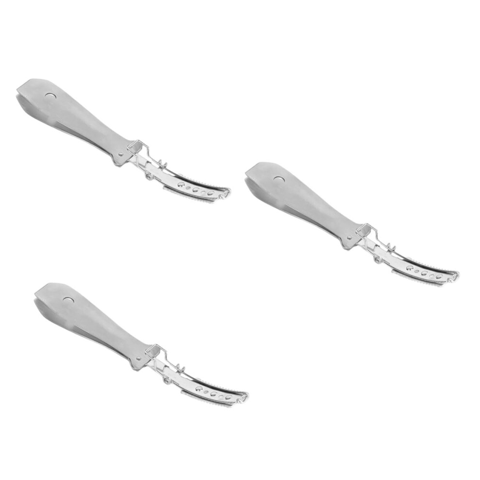 3pcs Pig Hair Removal Tool Manual Hog Scraper with Ergonomic Grip for Pig Goose and Fish