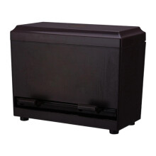 Straw Dispenser with Lid and Chopsticks Holder, Dustproof Capacity Countertop Storage for Home Office Cafe