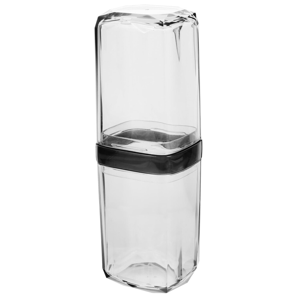 Travel Toothbrush Holder with Airtight Closure, Ventilated Case for Manual and Electric Brushes