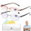 Self Adjusting Glasses with Automatic Dual Focus, Photochromic Blue Light Blocking Lenses, Black 2