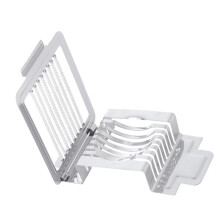 Heavy Duty Stainless Steel Egg Slicer with Precision Cutting Wires for Quick Uniform Slices Kitchen Tool