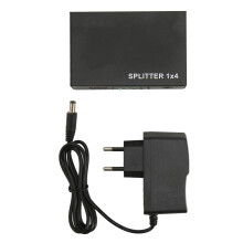 Mirror Screen HDMI Splitter 1 In 4 Out 4K 3D HDCP Compliant Compact Sturdy Design Long Distance Transmission Powered For Xbox PS3 Projector Monitor