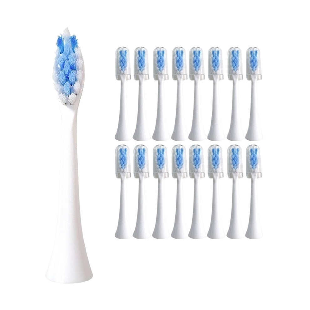 Toothbrush Heads for Philips Sonicare Soft Bristles Gentle Gum Care SnapOn Fit HX6053 HX6042 BM928 16pcs 3 Colors