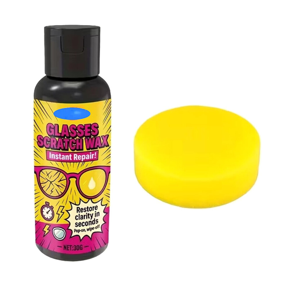Eyeglass Scratch  Cream 30ML Nonabrasive Lens Scratch Remover Safe for Coated Lenses