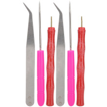 Stainless Steel Tweezer For Paper Crafts Slotted Pen Quilling Kit Non Toxic Eco Friendly High Quality Plastic Safe Baking Pin Whisk Multi Use Tool
