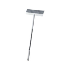 Shower Squeegee with Scratch‑ Silicone Blade for Streak‑ Bathroom Mirror and Glass Door Cleaning