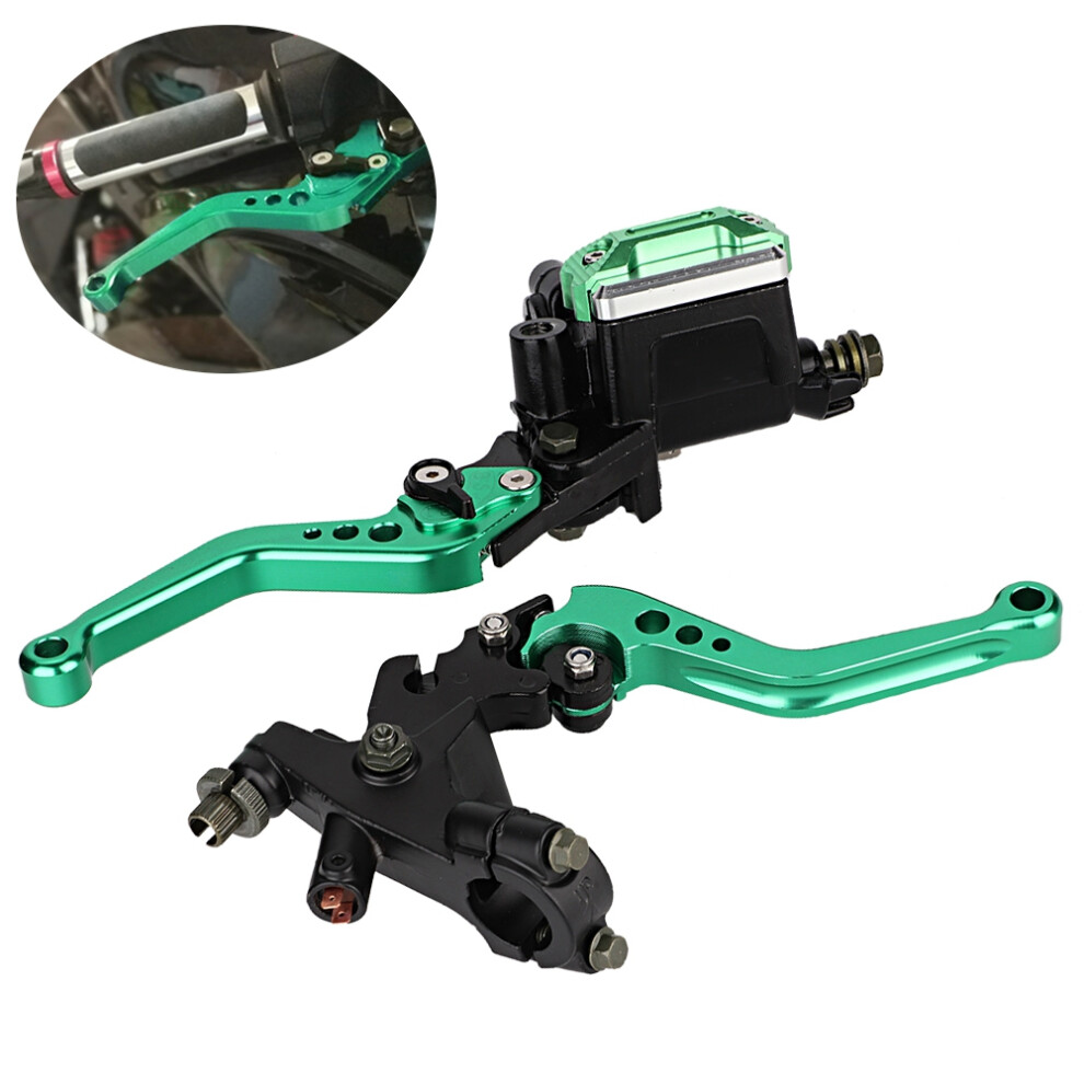 Motorcycle Cnc Hydraulic Clutch Brake Pump Master Cylinder 1 Pair Easy Install 3281382873872