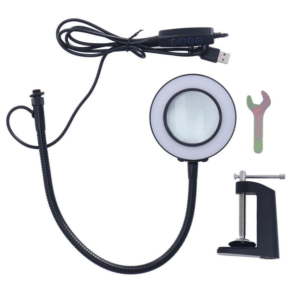 Aluminum Alloy Clamp, Adjustable Replacement Clamp For Desk Table Lamp Microphone Holders, Comfortable Grip Handle, Sturdy Construction Clamp For 9138057599596