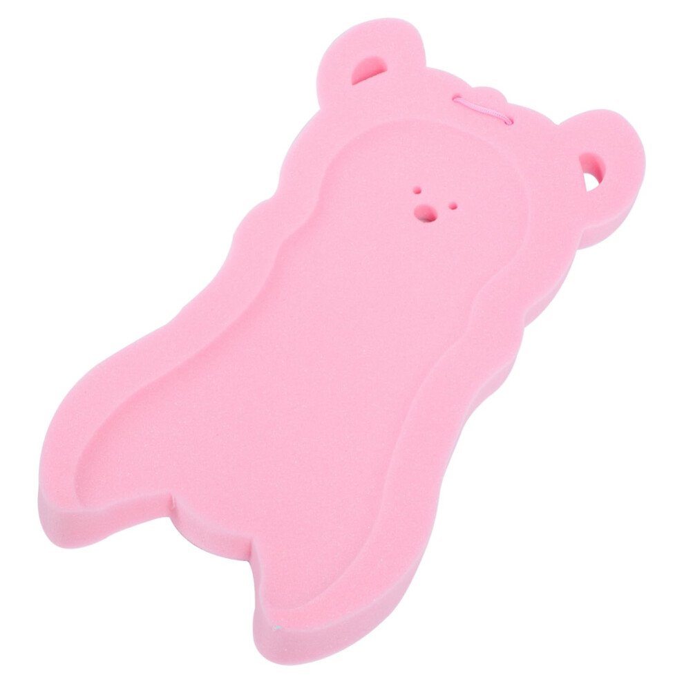 Baby Bath Cushion with Ergonomic Support, QuickDrying Sponge, NonSlip Newborn Bath Mat