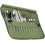 Camping Utensils Organizer with MultiCompartment Durable Canvas Foldable Cutlery Storage Bag 3