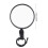 Rotatable Bicycle Rearview Mirror for Handlebar, Black, 7.5cm 3