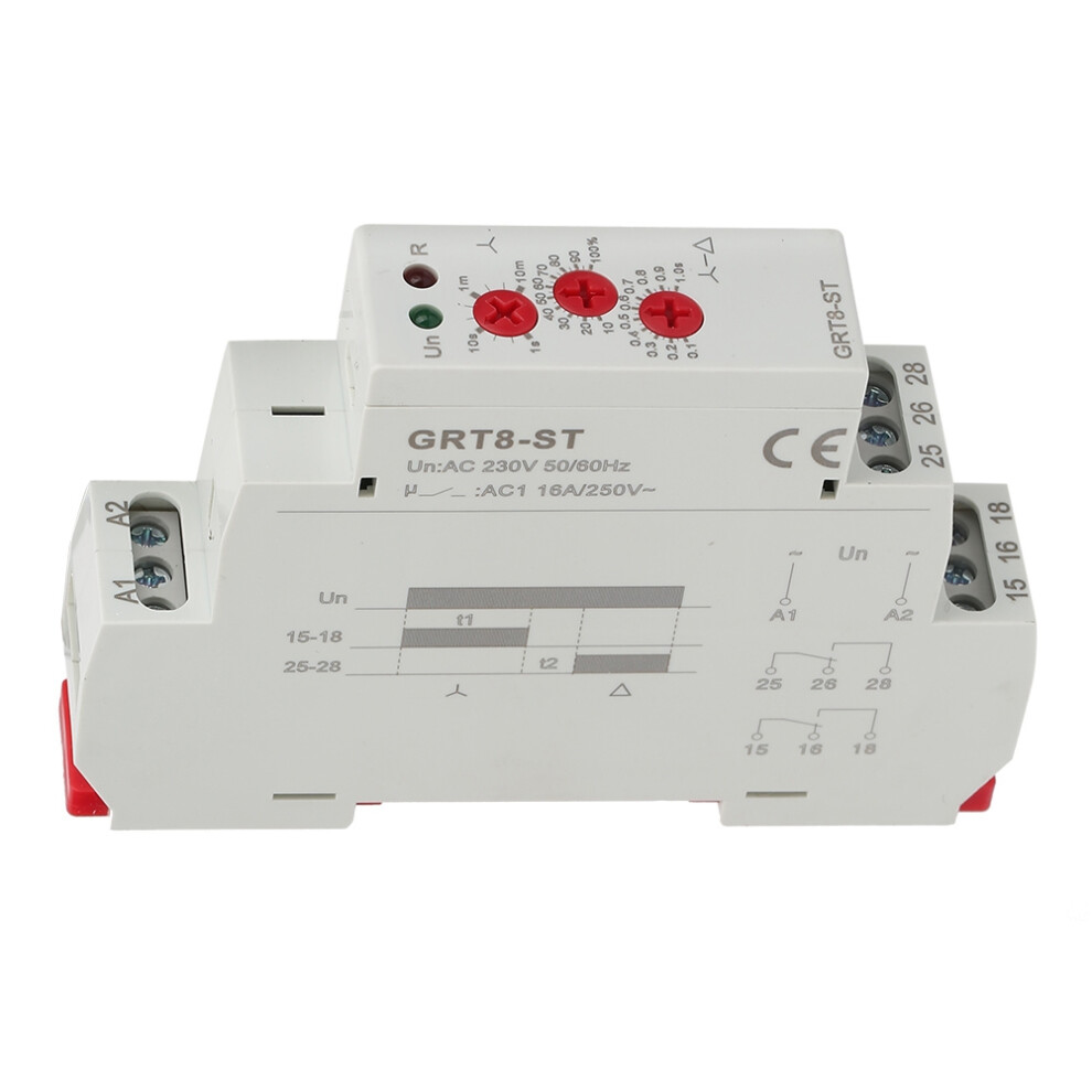 Motor Timer Grt8âSt Soft Starter With Delay On Function Ac230v Durable 9391382874954