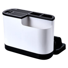 Black Knife Block Kitchen Holder with Large Capacity and Comprehensive Blade Protection