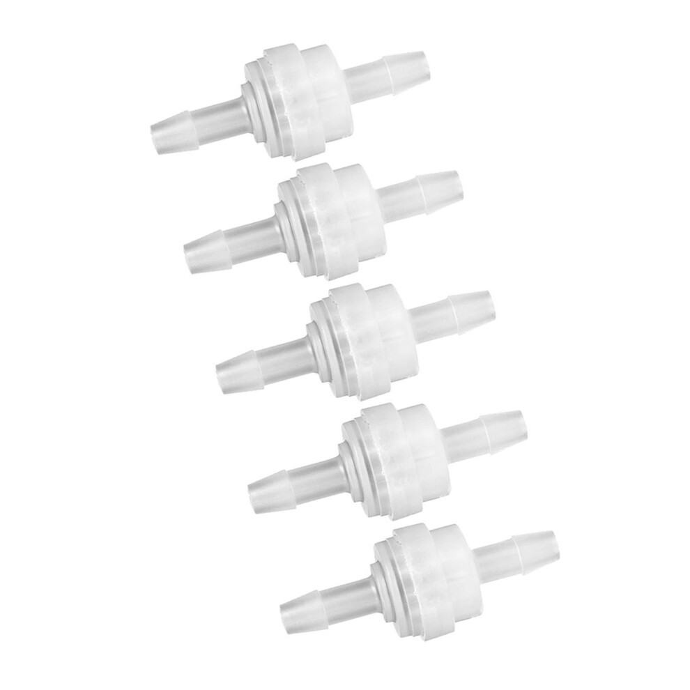 Plastic 5Mm Check Valve Set Of 5 Non Return One Way Water Flow Control 9321382875088