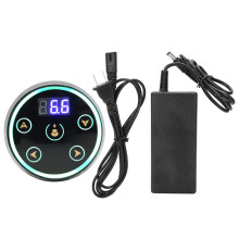 Durable Tattoo Power Supply Unit With Easy To Use Interface LCD Screen Six Gear Control Strong Movement Capability Continuous 24 Hour Operation