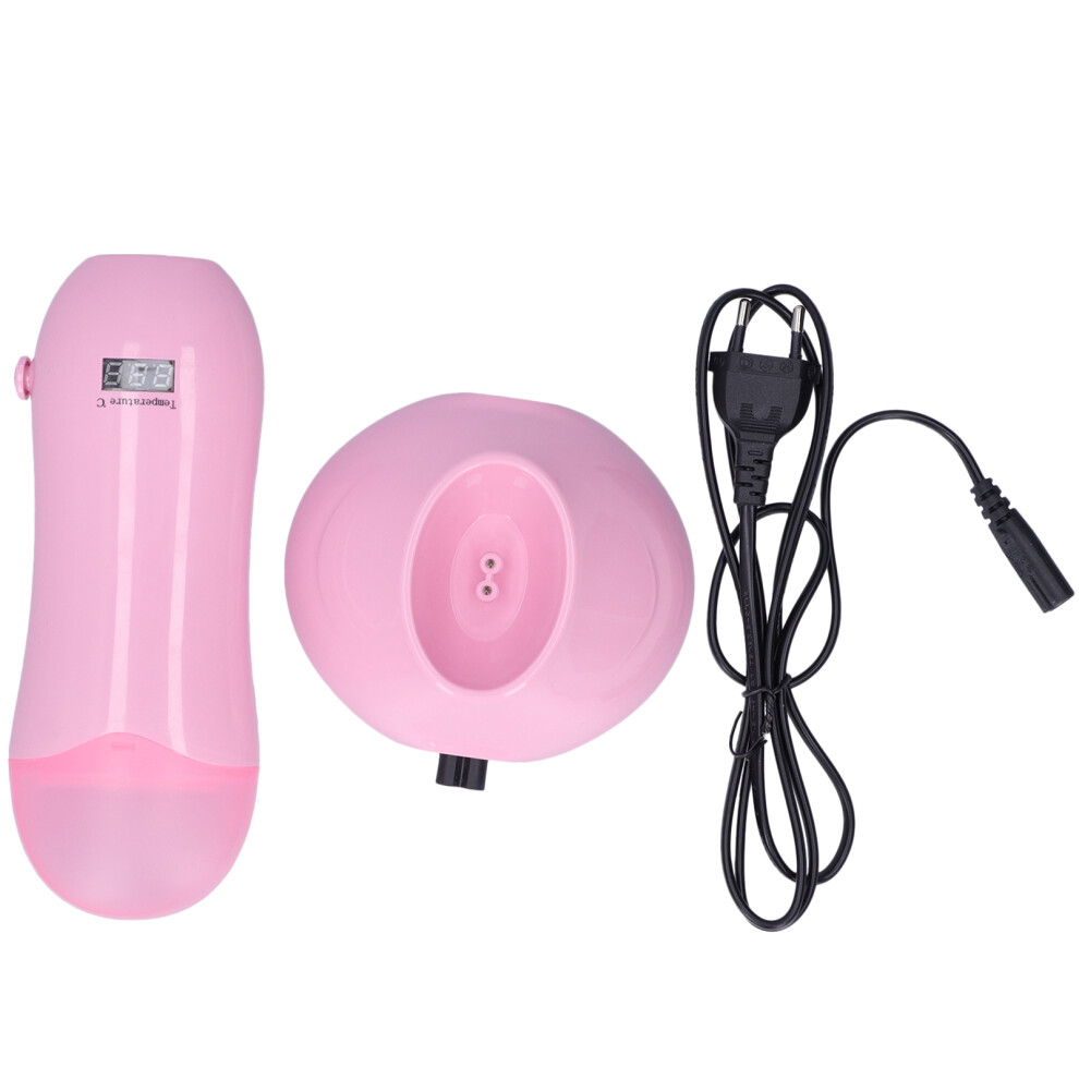 Depilatory Wax Heater With Roller Mechanism, Heated Wax Machine For Legs Hands Armpits Featuring 40W Power And EU Plug Compatibility