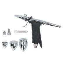 Presisjonsairbrush Multifunksjonsairbrush Tyngdekraftsmatet airbrush Dobbelvirkende airbrush Profesjonelt sett Allsidig airbrush Fin detaljspray
