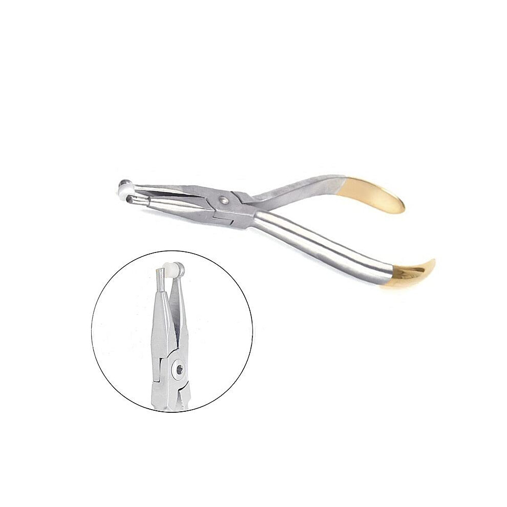 Dental Adhesive Removing Pliers Stainless Steel Orthodontic Band Remover With Ergonomic Grip 9113335185050