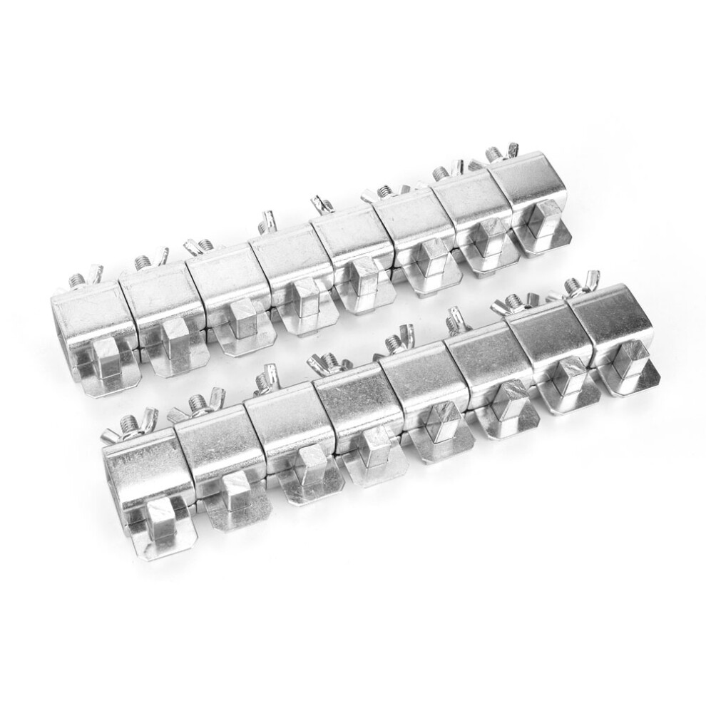 Rustproof 16Pcs Butt Welding Clamps For Curved Panels 0.040' Gap 6911382877316
