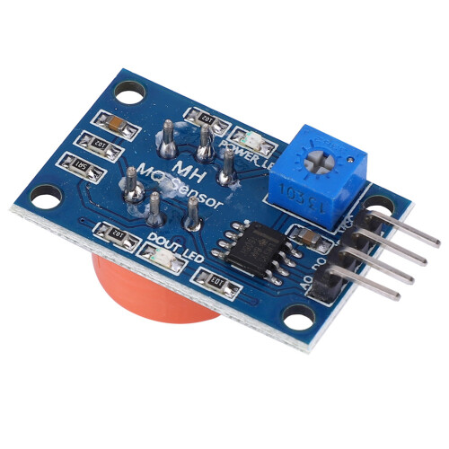 MQ-3 Ethanol Gas Sensor Module with Dual Output for Precise Detection 2