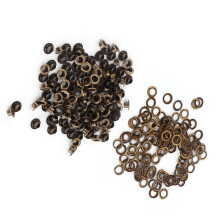 Upgrade Your Leather Projects with 100pcs 5mm Metal Eyelets & Washers