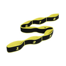 Yoga Resistance Bands Set with Super Elastic Yoga Stretch Strap for Flexibility Training (2PCS Yellow)