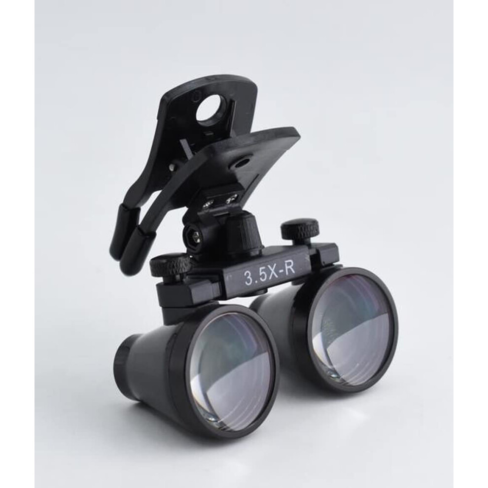 3.5X Dental Loupes Hands Clipon Galileo Binocular Magnifying Glass With Coated Lenses 9070919242328