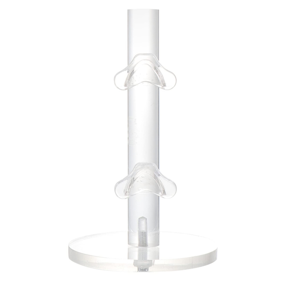 Clear Acrylic 2Tier Glasses Display Stand Eyeglasses Organizer Rack for Home and Sunglasses