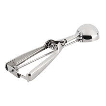 Ice Cream Scoop Set with Ergonomic Trigger, 3 Stainless Steel Sizes for Cookies, Cupcakes, Meatballs