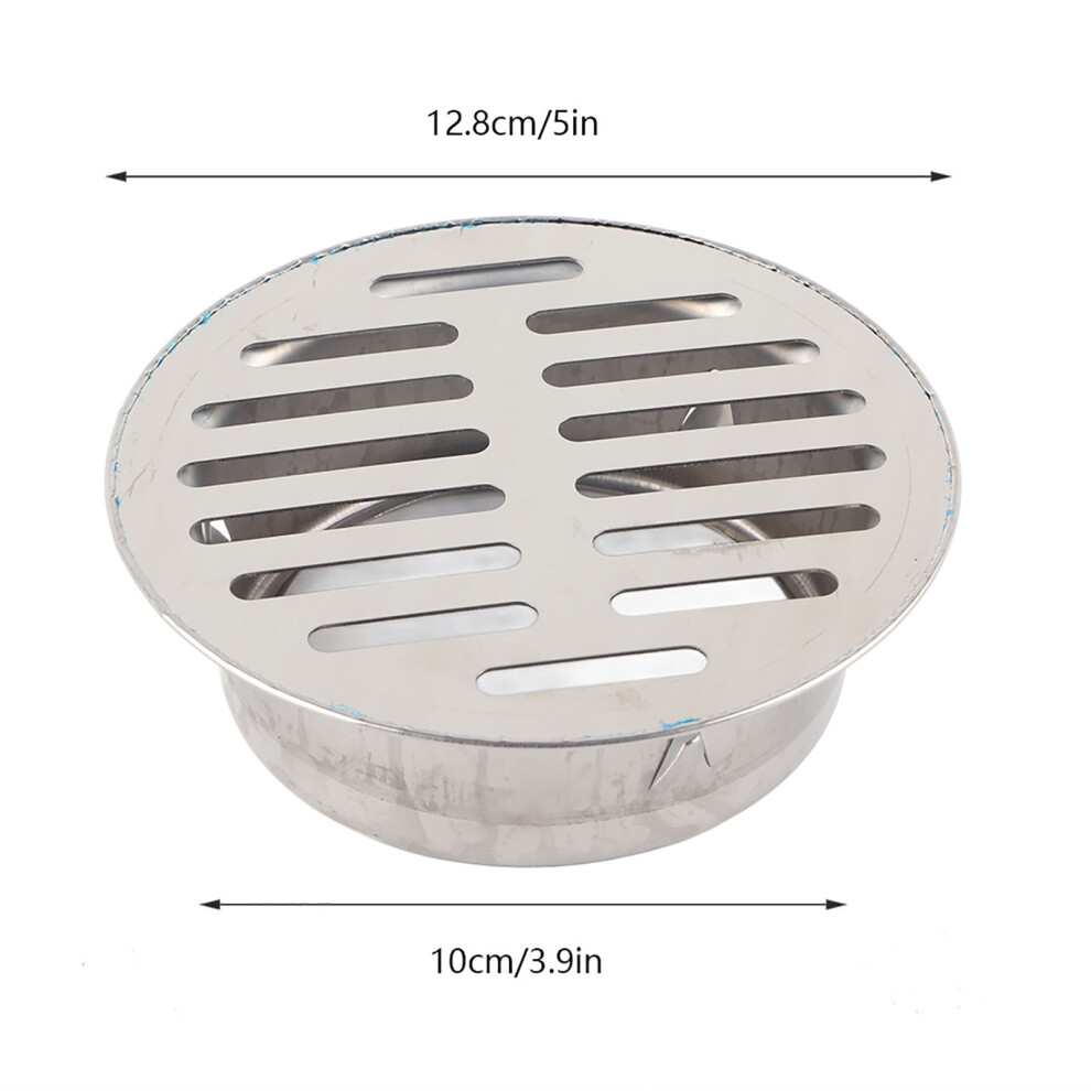 4 Sizes Stainless Steel Drain Cover Anti Clogging For Yards 110Mm 4911382878278