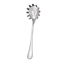 Stainless Steel Pasta Server with Ergonomic CoolTouch Handle, Multifunctional Spaghetti Spoon