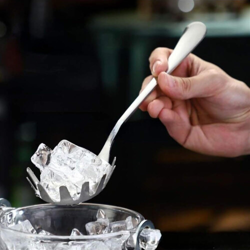 Stainless Steel Pasta Server with Ergonomic CoolTouch Handle, Multifunctional Spaghetti Spoon 2