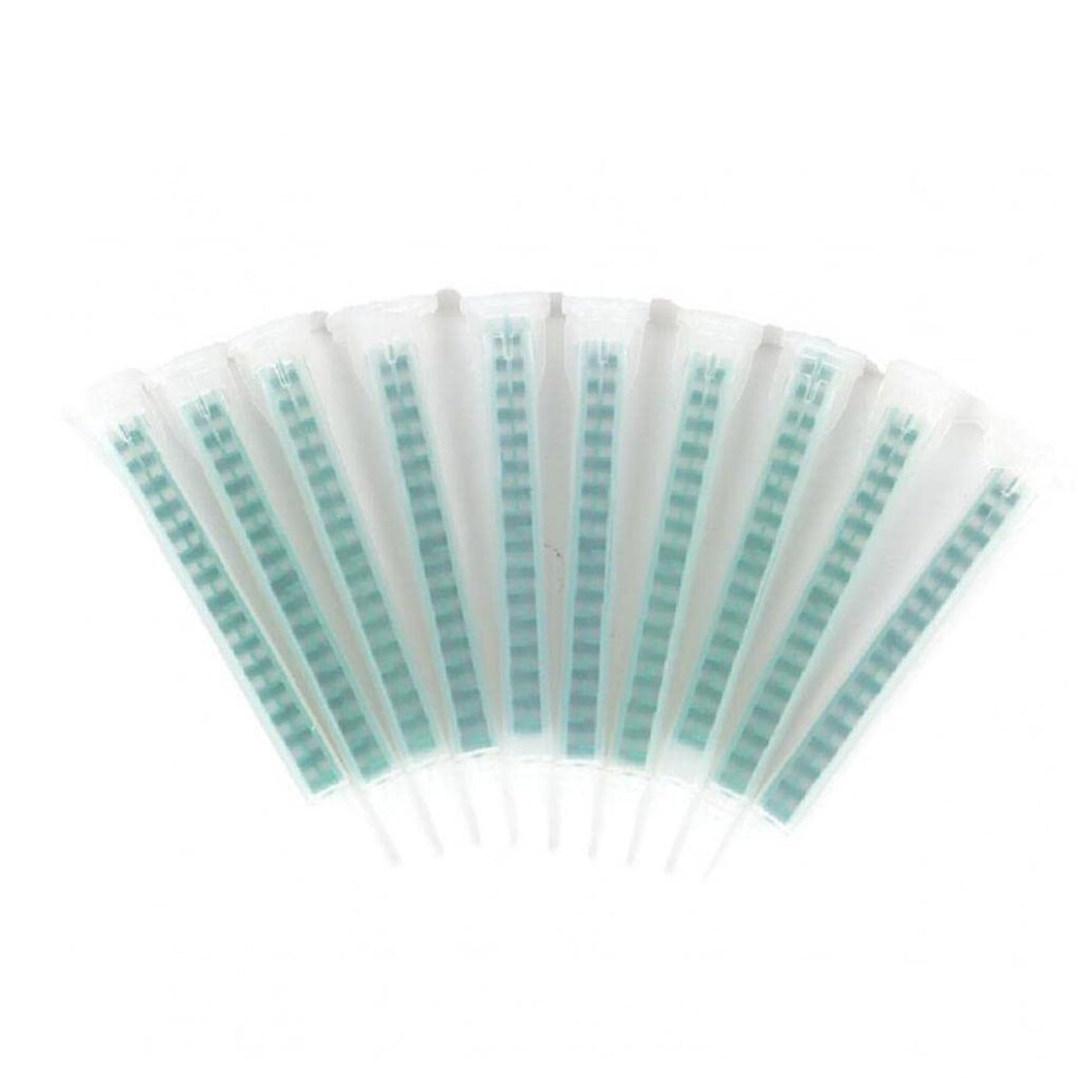 10Pcs Static Mixing Nozzles For Two Part Epoxy Ab Glue Mixer Tube With Consistent Resin Mixing 9070919243196