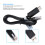 1.5m RS485 Communication Cable for Solar Charge Controller Durable & Stable 4