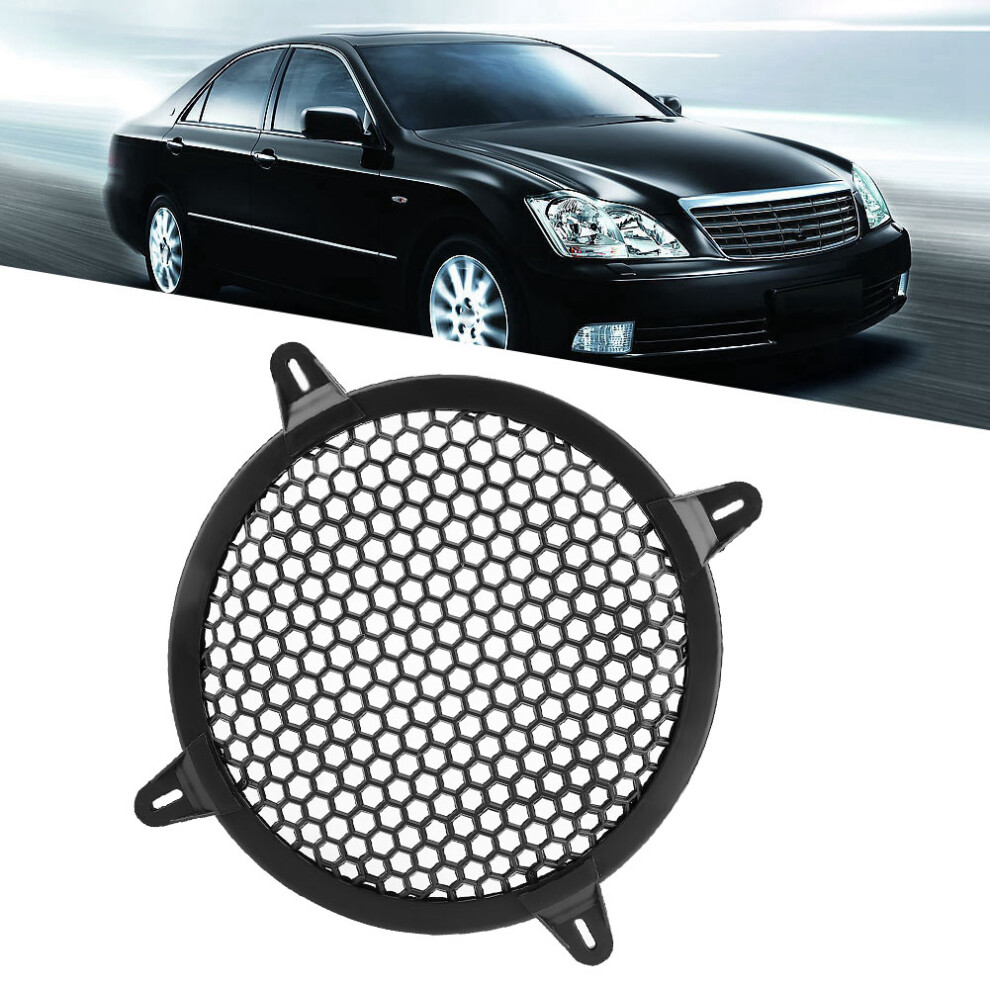 8Inch Car Woofer Speaker Guard Mesh Cover Mod Kit Protect Plastic 8761382880223