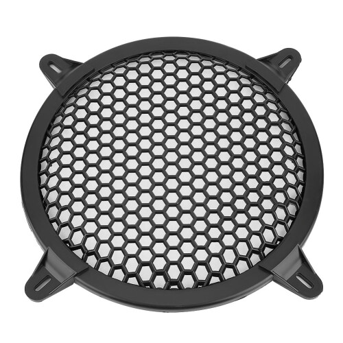 8inch Car Woofer Speaker Guard Mesh Cover Mod Kit Protect Plastic 1