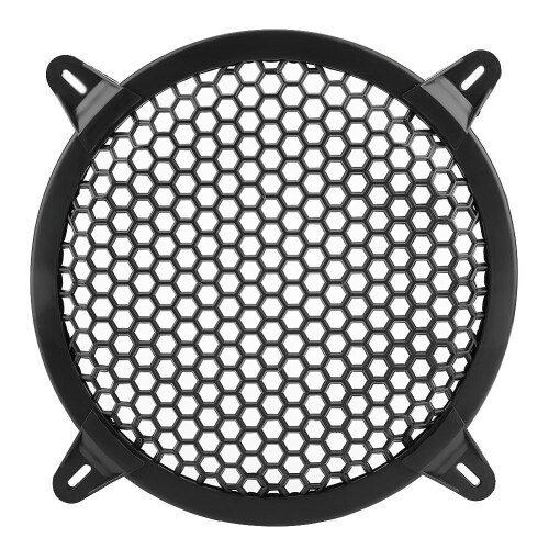 8inch Car Woofer Speaker Guard Mesh Cover Mod Kit Protect Plastic 2