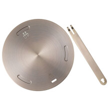 Induction Hob Heat Diffuser Plate for NonInduction Cookware with Long Handle, Gas and Electric Compatible